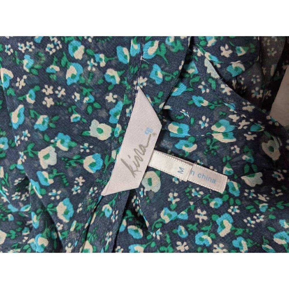Kina Floral Ruffle Tank Top - Picture 9 of 16